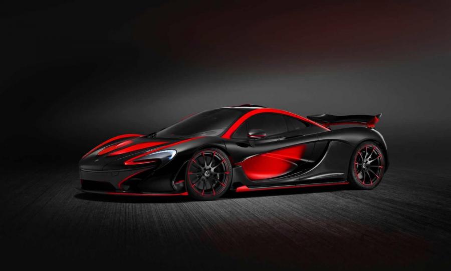 McLaren MSO P1 Black and Red '2015